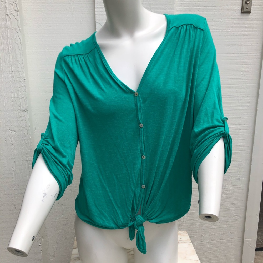 Max Studio Green Blouse